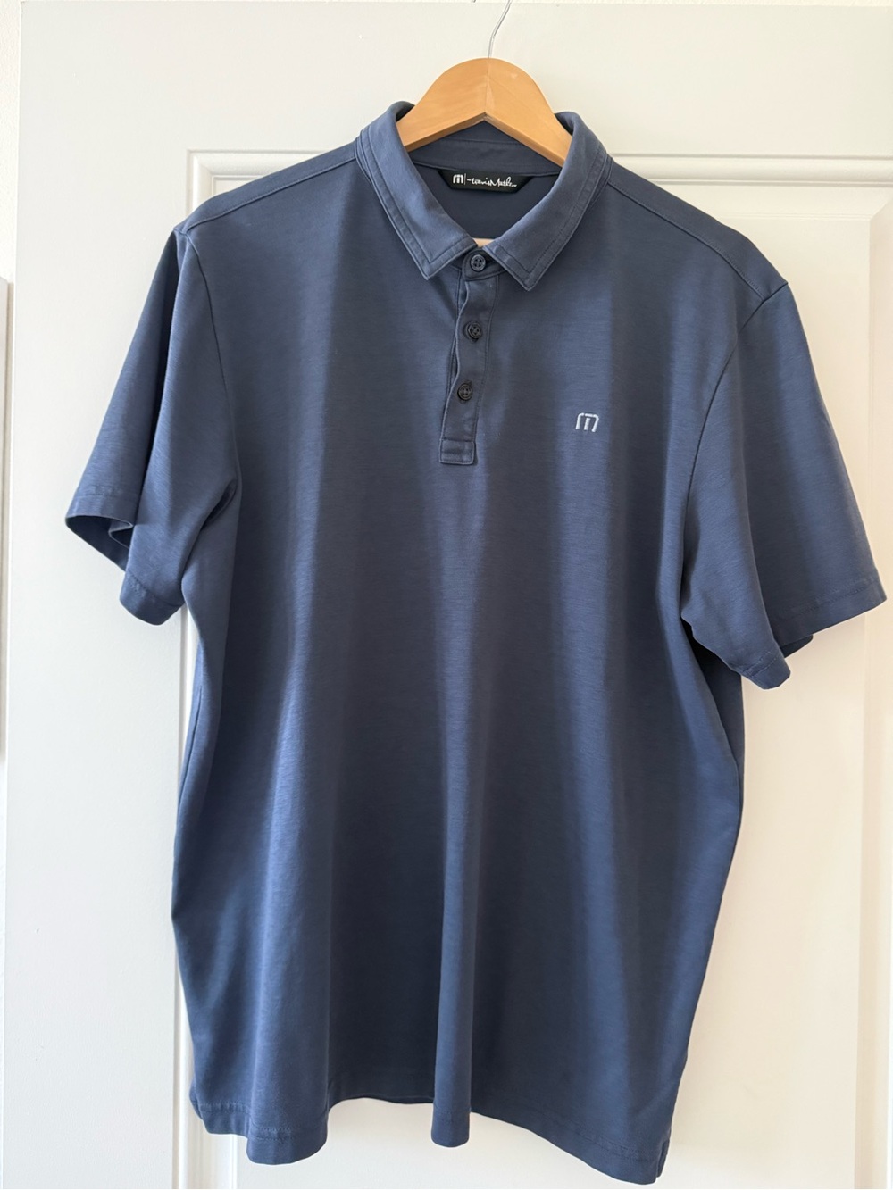 Travis Mathew Men's Navy Polo Shirt